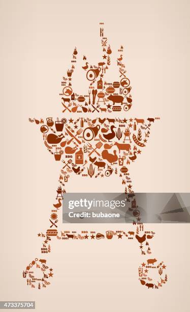 barbecue grill summer barbecue invitation vector background - flame grill background stock illustrations