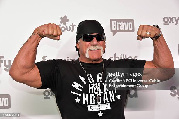 NBCUniversal Cable Entertainment Upfront at the Javits Center in New York City on Thursday, May 14, 2015" -- Pictured: Hulk Hogan, "Tough Enough" on...