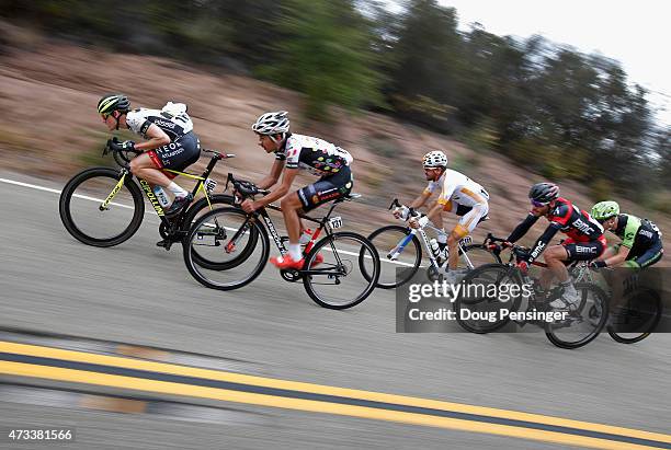 Geoffrey Curran of the United States riding for Axeon Cycling, Lachlan David Morton of Australia riding for Jelly Belly presented by Maxxis, Javier...