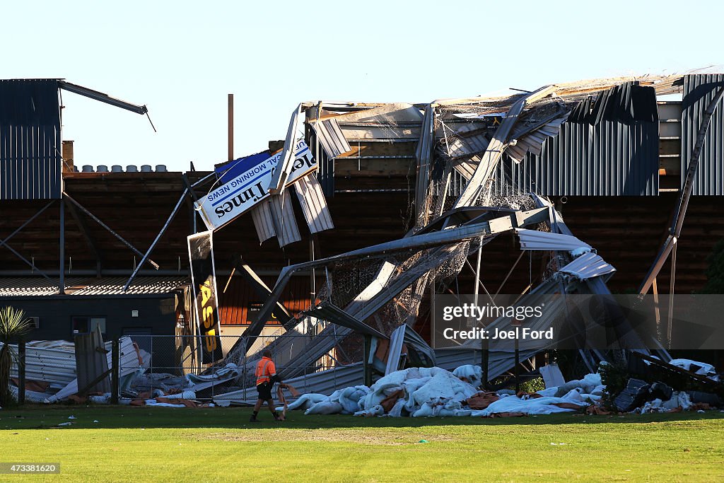 Clean Up Begins After Tauranga Tornado