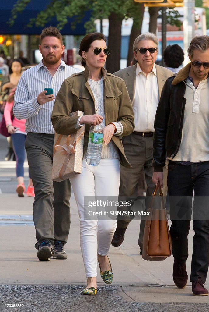 Celebrity Sightings In New York City - May 14, 2015