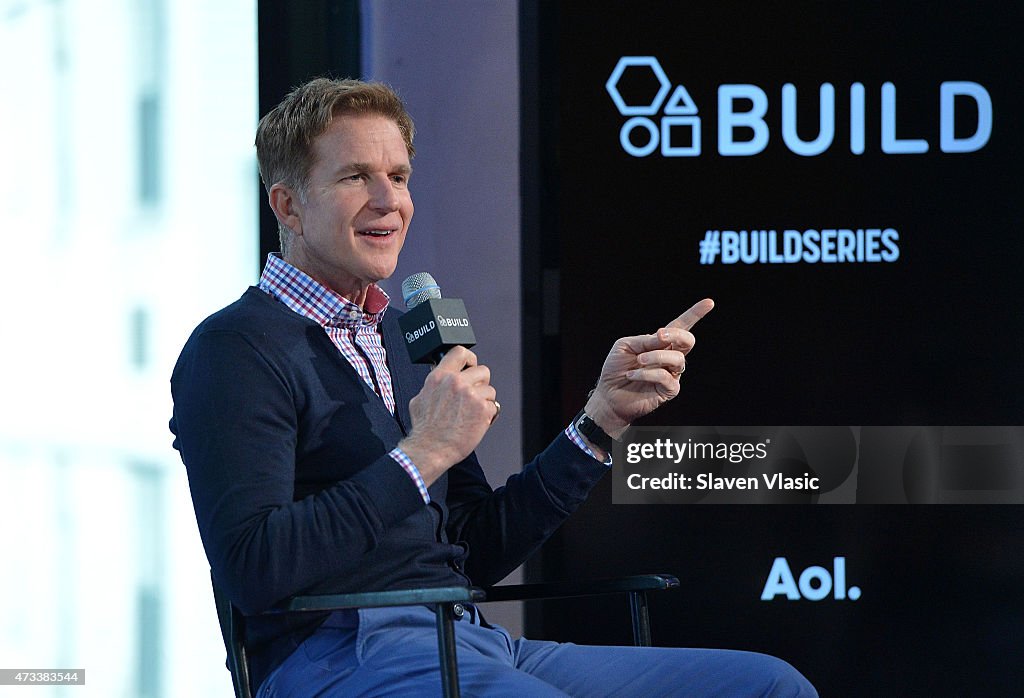 Matthew Modine Visits AOL Build