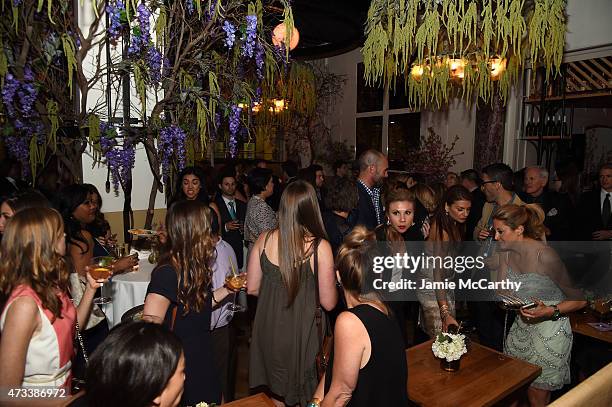 General view of atmosphere during the CW Network's 2015 Upfront party at Park Avenue Spring on May 14, 2015 in New York City.