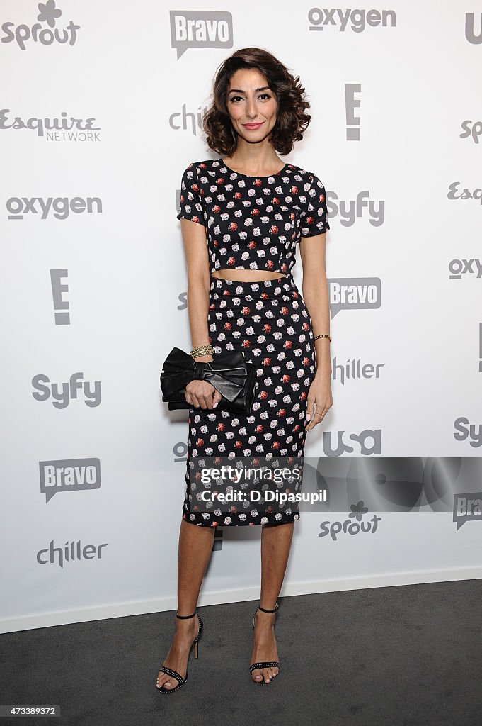 Necar Zadegan attends the 2015 NBCUniversal Cable Entertainment... News