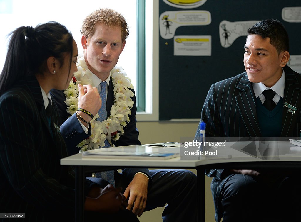 Prince Harry Visits New Zealand - Day 7