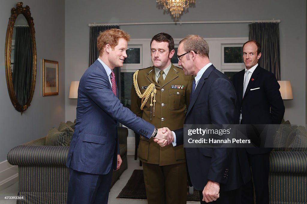 Prince Harry Visits New Zealand - Day 7