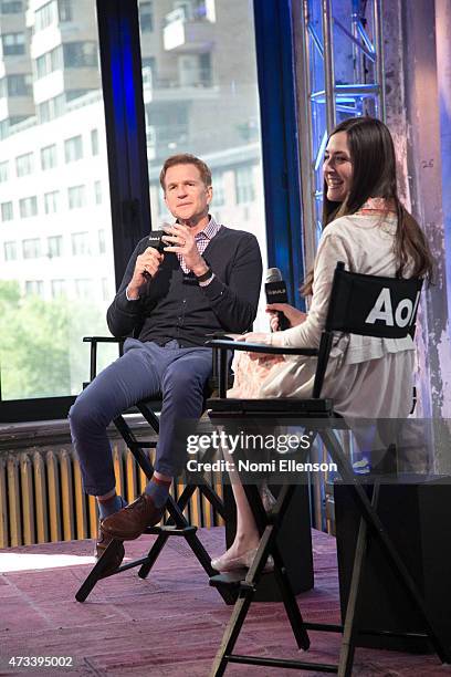 Matthew Modine Visits AOL Build at AOL Studios In New York on May 14, 2015 in New York City.