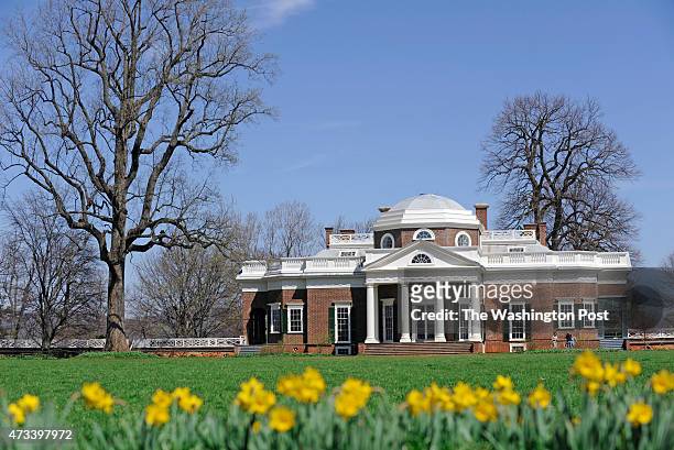 Linda Davidson / staff/ The Washington Post via Getty Images LOCATION: Monticello, Charlottesville, VA CAPTION: Monticello, the residence of Thomas...