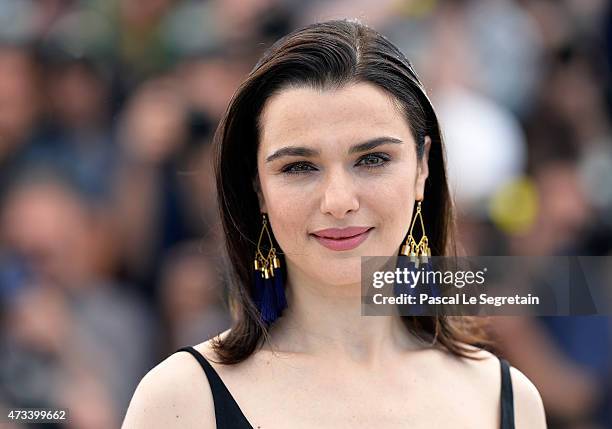 Actress Rachel Weisz attends a photocall for "The Lobster" during the 68th annual Cannes Film Festival on May 15, 2015 in Cannes, France.