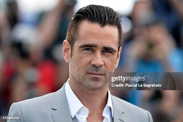 Actor Colin Farrell attends a photocall for "The Lobster" during the 68th annual Cannes Film Festival on May 15, 2015 in Cannes, France.