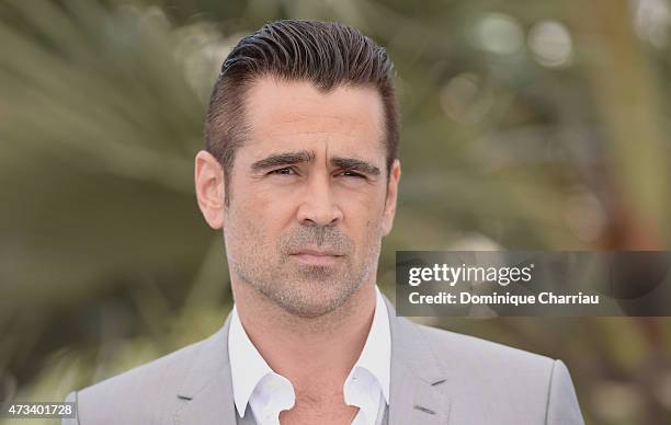 Actor Colin Farrell attends the "Lobster" Photocall during the 68th annual Cannes Film Festival on May 15, 2015 in Cannes, France.