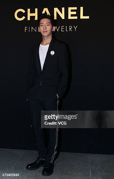Actor Jing Boran attends the launch event of Chanel's Coco Crush jewelry on May 14, 2015 in Beijing, China.