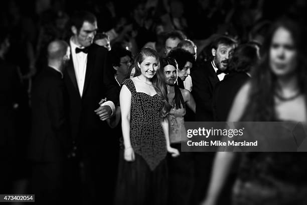 Bebe Cave attends the 'Il Racconto Dei Racconti' Premiere during the 68th annual Cannes Film Festival on May 14, 2015 in Cannes, France.