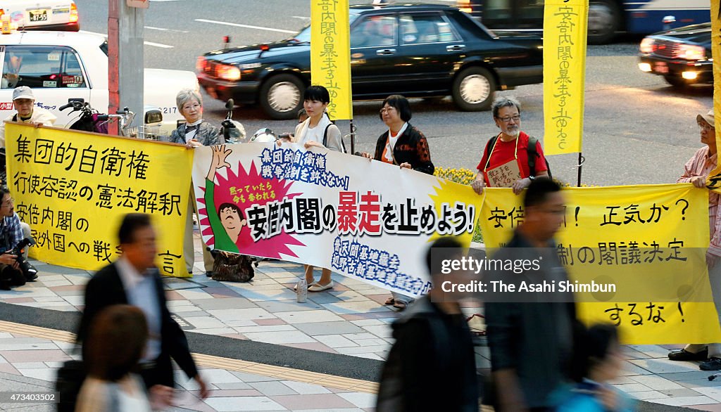 Abe Cabinet Approves Controversial Security Legislation