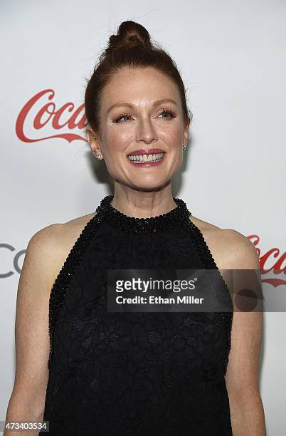 Actress Julianne Moore, recipient of the Vanguard Award, attends The CinemaCon Big Screen Achievement Awards Brought to you by The Coca-Cola Company...