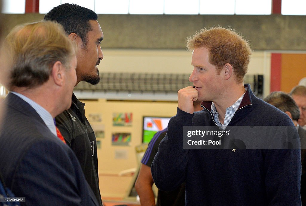 Prince Harry Visits New Zealand - Day 7