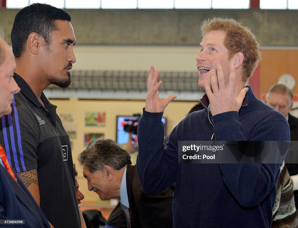 Prince Harry Visits New Zealand - Day 7