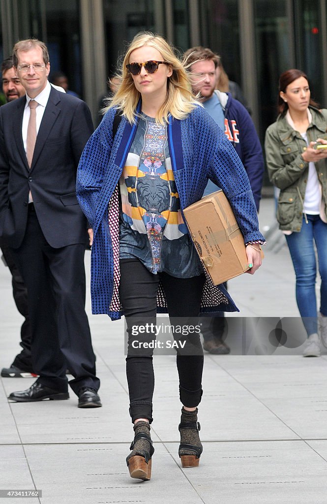 Celebrity Sightings In London - May 15, 2015