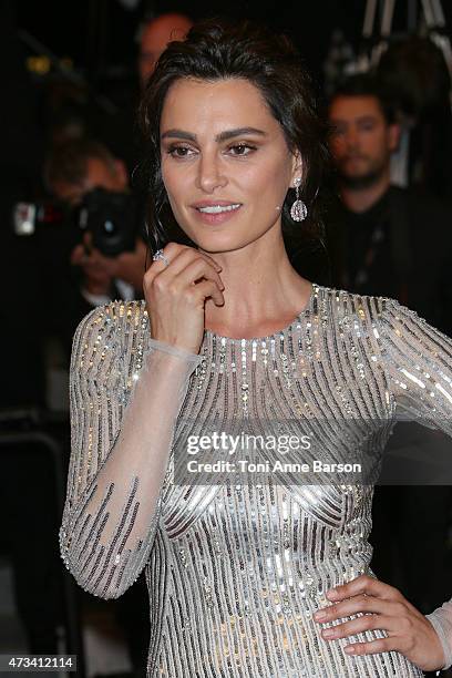 Catrinel Marlon attends the "Il Racconto Dei Racconti" premiere during the 68th annual Cannes Film Festival on May 14, 2015 in Cannes, France.
