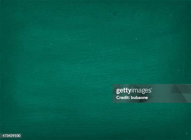 blank chalkboard royalty free vector background in green - abandoned school stock illustrations
