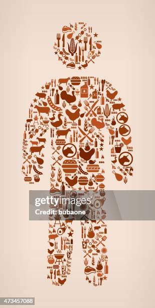 male summer barbecue invitation vector background - grilled corn stock illustrations