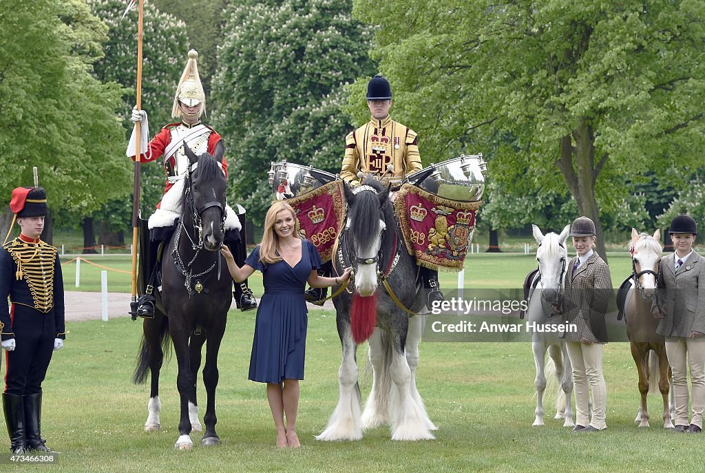 Katherine Jenkins Photocall At Royal Windsor Horse Show