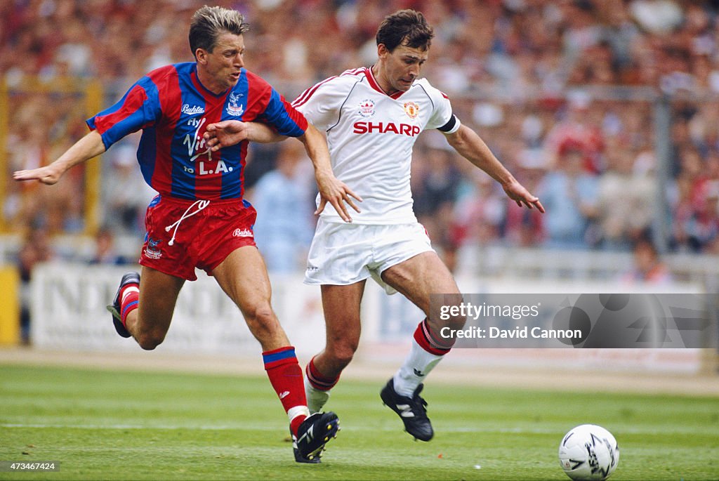 1990 FA Cup Final Crystal Palace v Manchester United