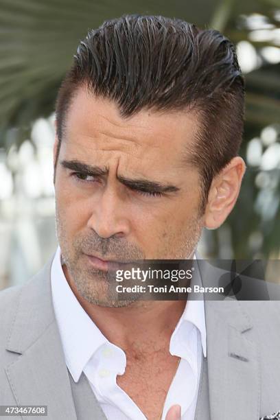 Colin Farrell attends the "The Lobster" photocall during the 68th annual Cannes Film Festival on May 15, 2015 in Cannes, France.