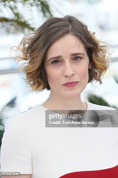 Angeliki Papoulia attends the "The Lobster" photocall during the 68th annual Cannes Film Festival on May 15, 2015 in Cannes, France.