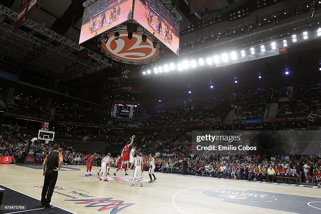 Turkish Airlines Euroleague Final Four Madrid 2015 - Semifinal B: CSKA Moscow vs Olympiacos Piraeus