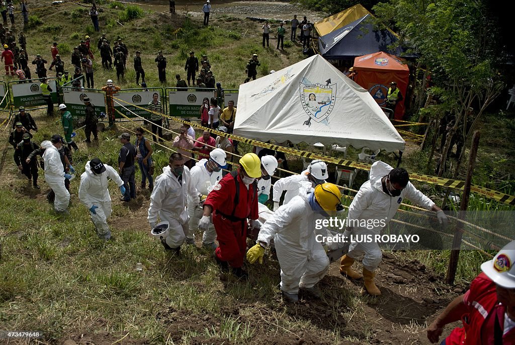 COLOMBIA-ACCIDENT-MINING