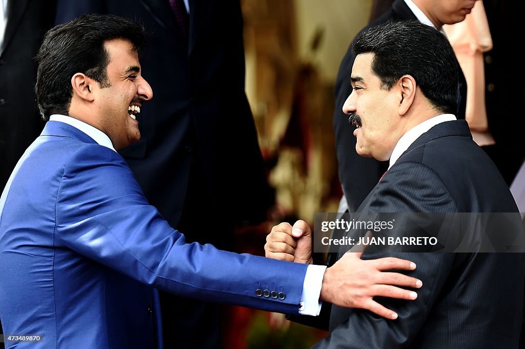 VENEZUELA-QATAR-MADURO-AL THANI