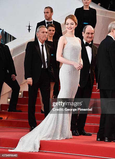 Emma Stone attends the "Irrational Man" Premiere during the 68th annual Cannes Film Festival on May 15, 2015 in Cannes, France.