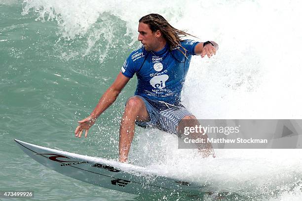 Matt Wilkinson of Australia surfs during Round 3 at the Oi Rio Pro on May 15, 2015 in Rio de Janeiro, Brazil.