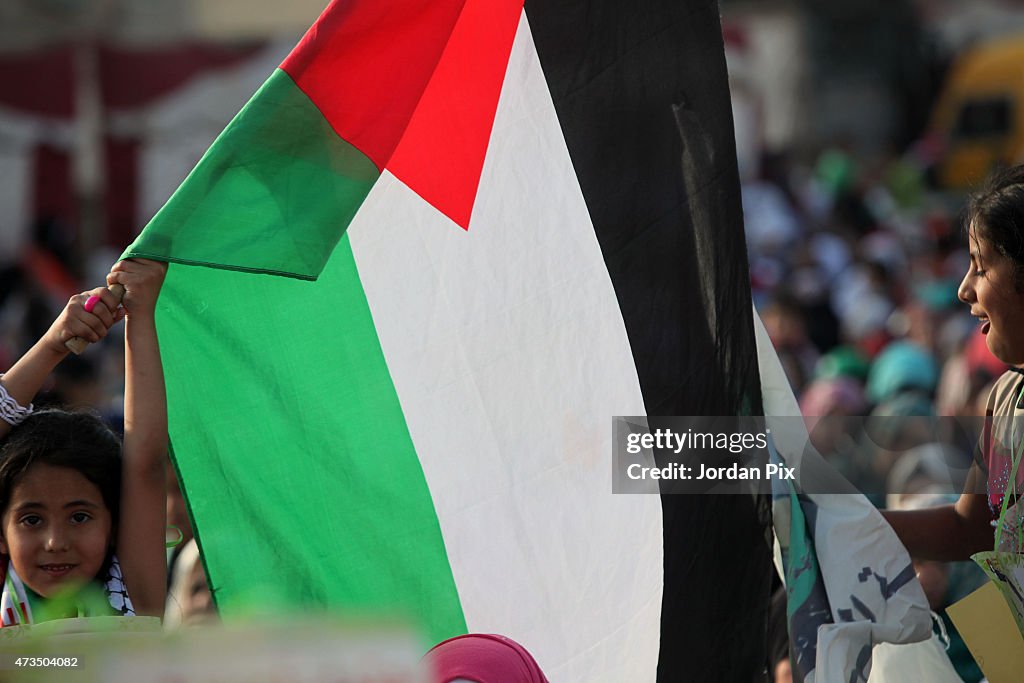 Palestinians in Jordan Mark 67th Nakba Anniversary