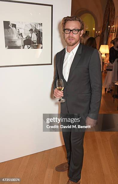 Simon Baker attends as Charles Finch hosts his annual Filmmakers Dinner and photographic exhibition in celebration of 'The Art of Behind The Scenes',...