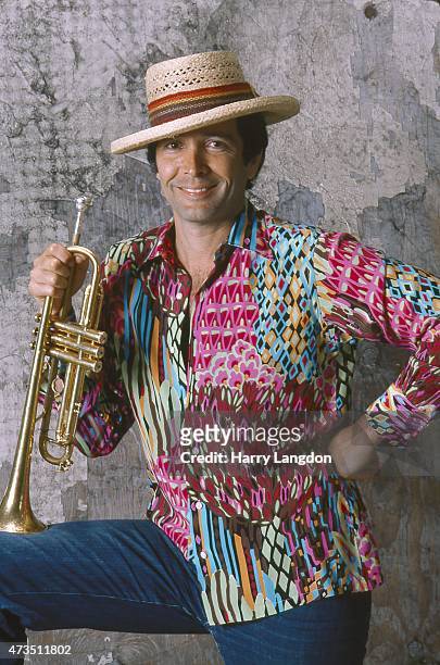 Musician Herb Alpert poses for a portrait in 1990 in Los Angeles, California.