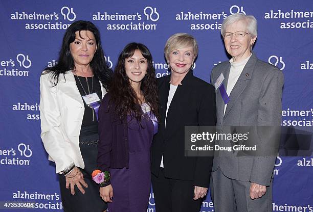 Professional Caregiver/Direct Service Honoree Patty Roberts, Youth Caregiver Honoree, Daisy Villa, Actress Florence Henderson and Family Caregiver...