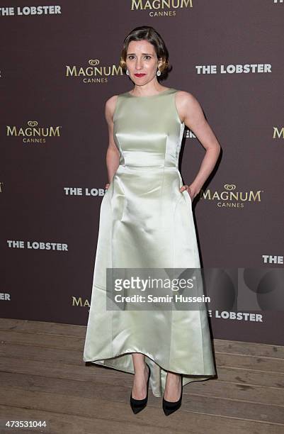 Angeliki Papoulia attends the after party for "The Lobster" during the 68th annual Cannes Film Festival on May 15, 2015 in Cannes, France.