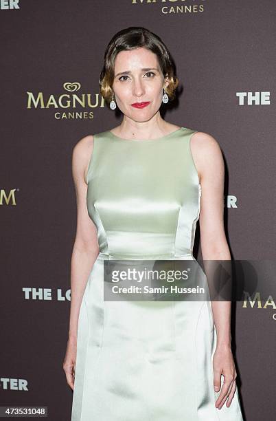 Angeliki Papoulia attends the after party for "The Lobster" during the 68th annual Cannes Film Festival on May 15, 2015 in Cannes, France.