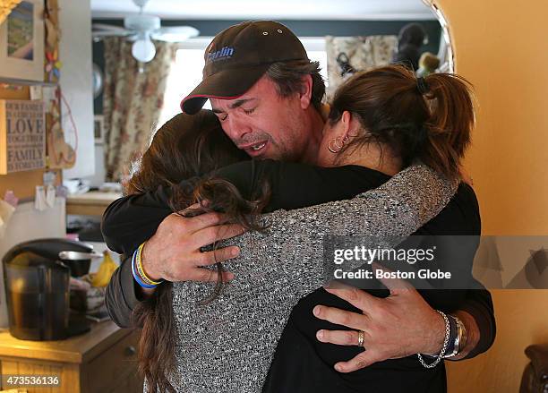 The Corcoran family reacted to the death penalty verdict in the Boston Marathon Bombing. Kevin Corcoran cries as he returned home from work and...