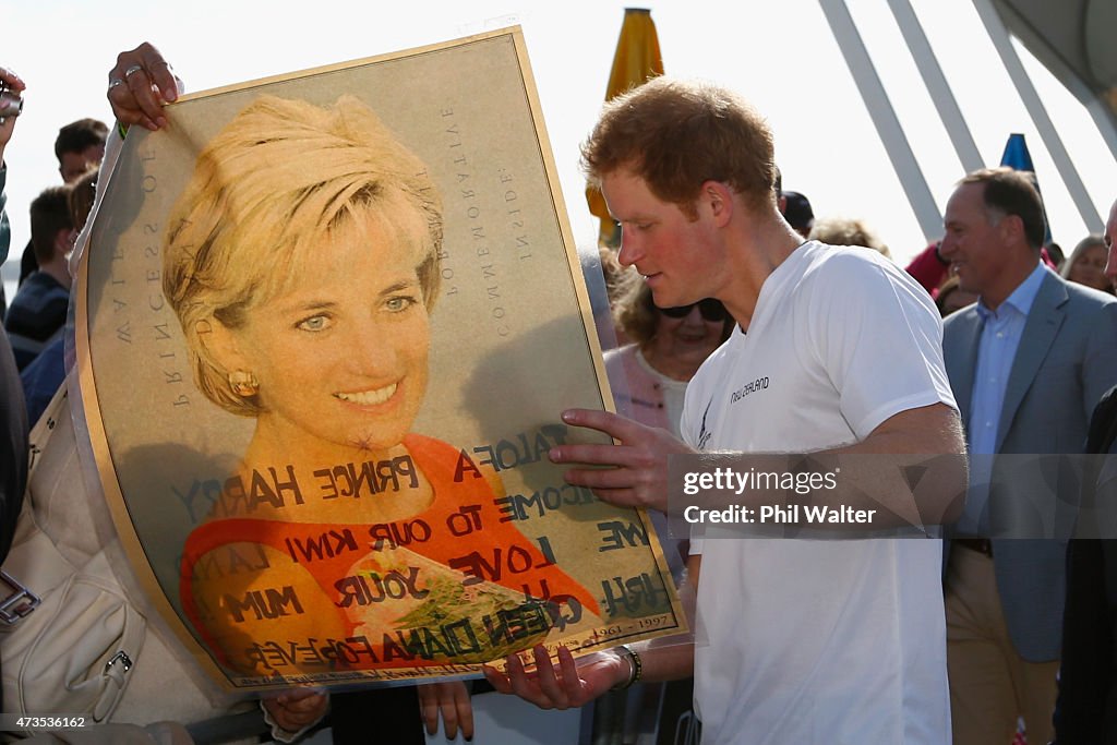 Prince Harry Visits New Zealand - Day 8