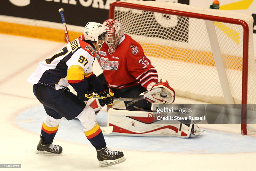 Oshawa Generals defeat the Erie Otters 5-2 in the OHL Championship Series and what may be Conner McDavid's, the top NHL prospect, last junior game