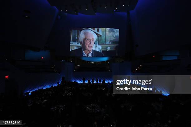 General view of atmosphere during Pritzker Architecture Prize 2015 at New World Symphony on May 15, 2015 in Miami Beach, Florida.