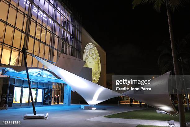 General view of atmosphere during Pritzker Architecture Prize 2015 at New World Symphony on May 15, 2015 in Miami Beach, Florida.