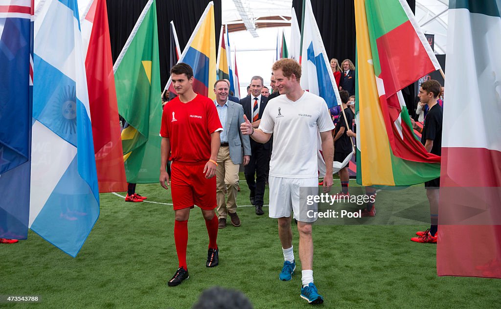 Prince Harry Visits New Zealand - Day 8