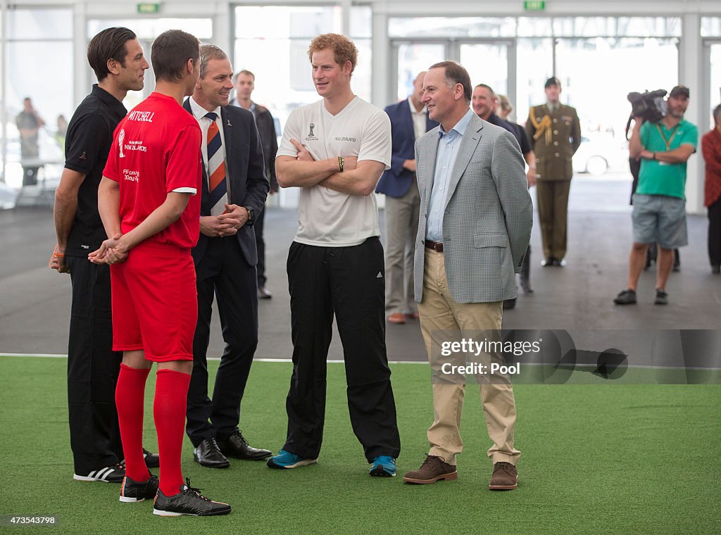 Prince Harry Visits New Zealand - Day 8