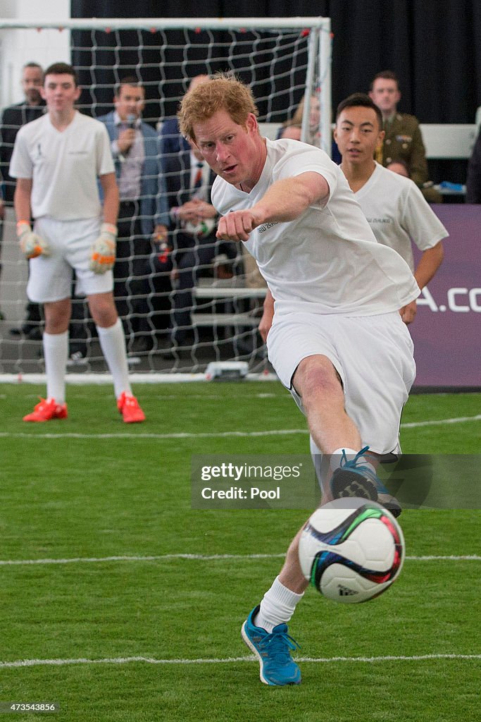 Prince Harry Visits New Zealand - Day 8