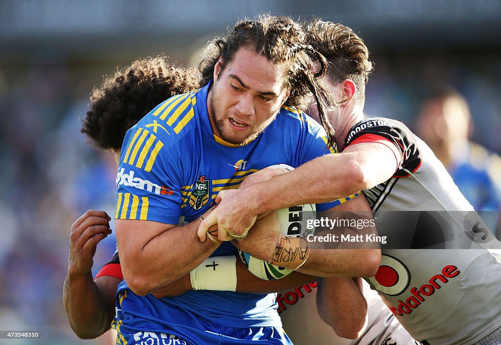 NRL Rd 10 - Eels v Warriors