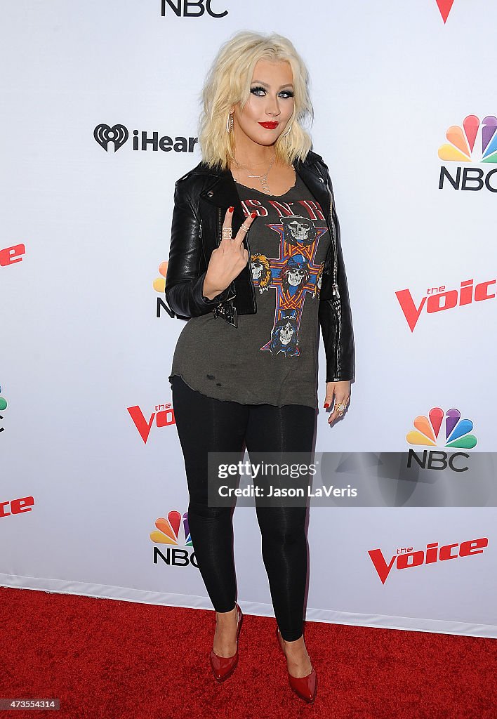 NBC's "The Voice" Season 8 Red Carpet Event